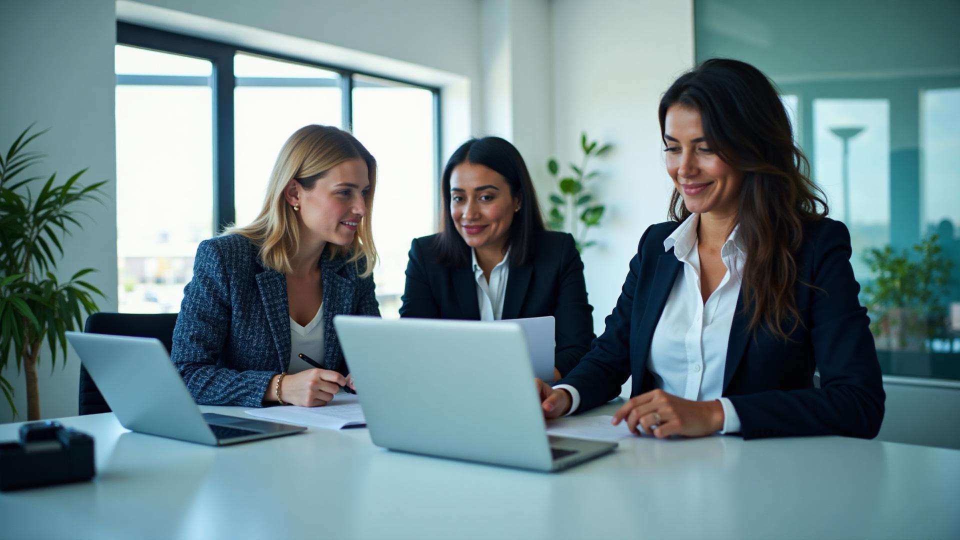 Professional business collaboration